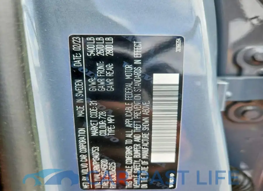 YV4L12RN7P1340753# 13