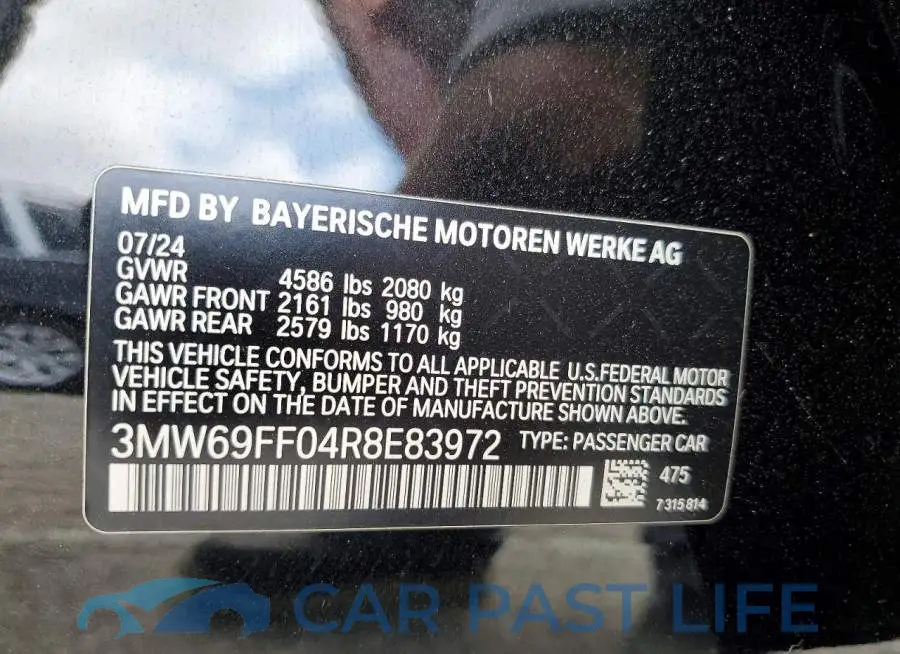 3MW69FF04R8E83972# 12