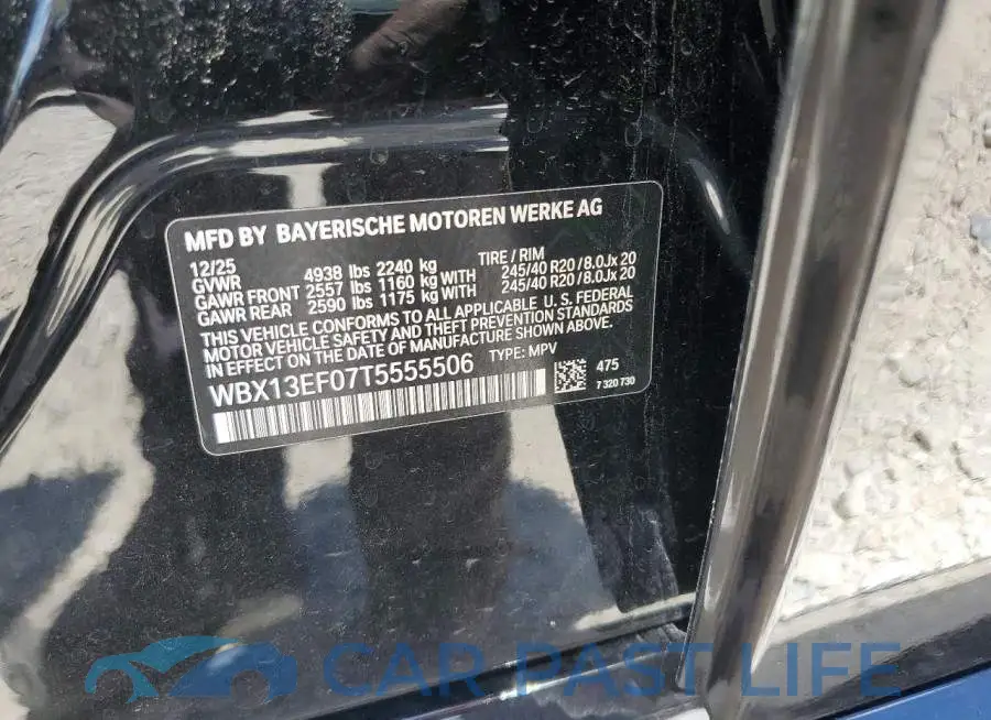 WBX13EF07T5555506# 12