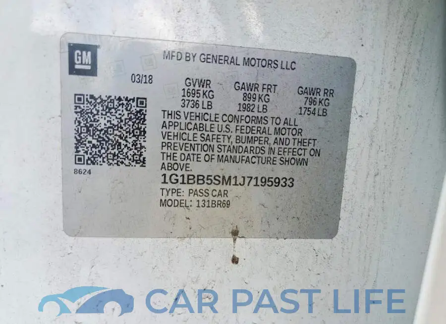 1G1BB5SM1J7195933# 12