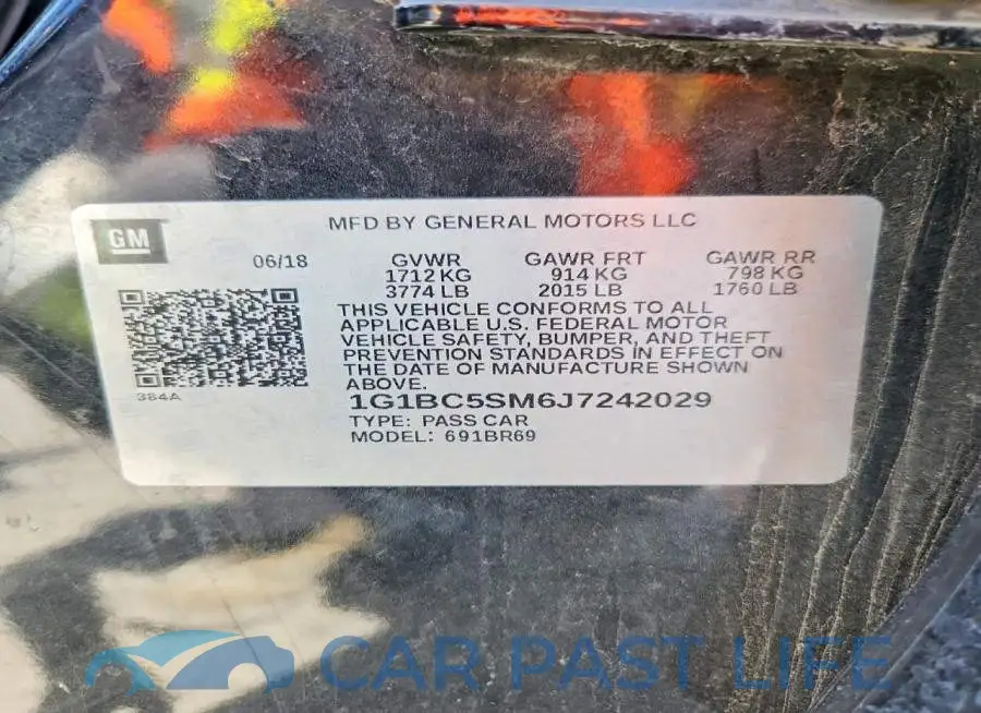 1G1BC5SM6J7242029# 12