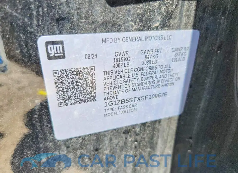 1G1ZB5STXSF109676# 12