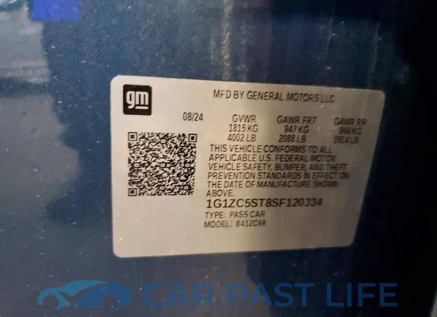 1G1ZC5ST8SF120334# 12