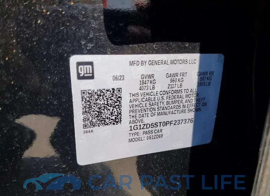 1G1ZD5ST0PF237376# 12