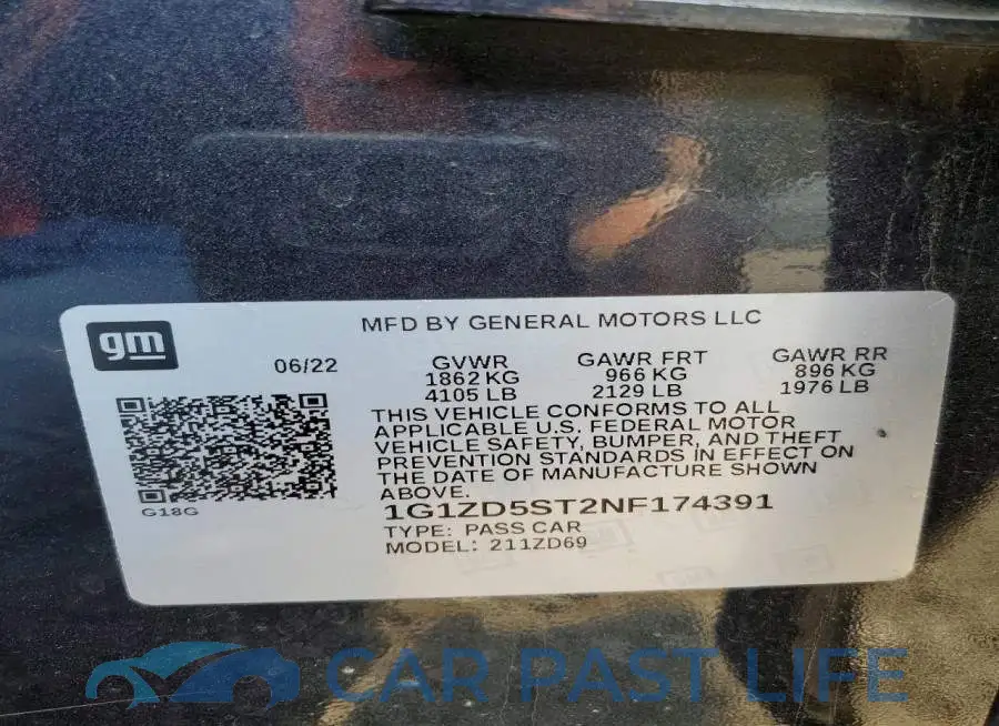 1G1ZD5ST2NF174391# 13