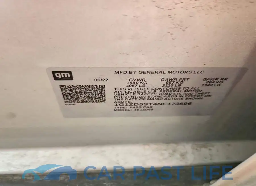 1G1ZD5ST4NF173596# 12