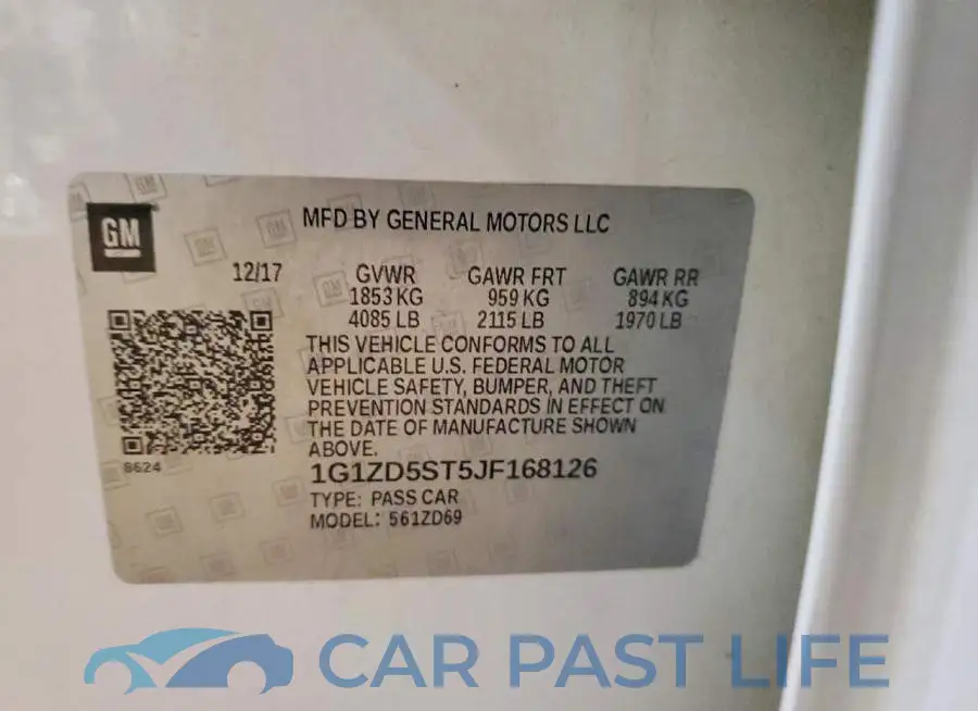 1G1ZD5ST5JF168126# 12