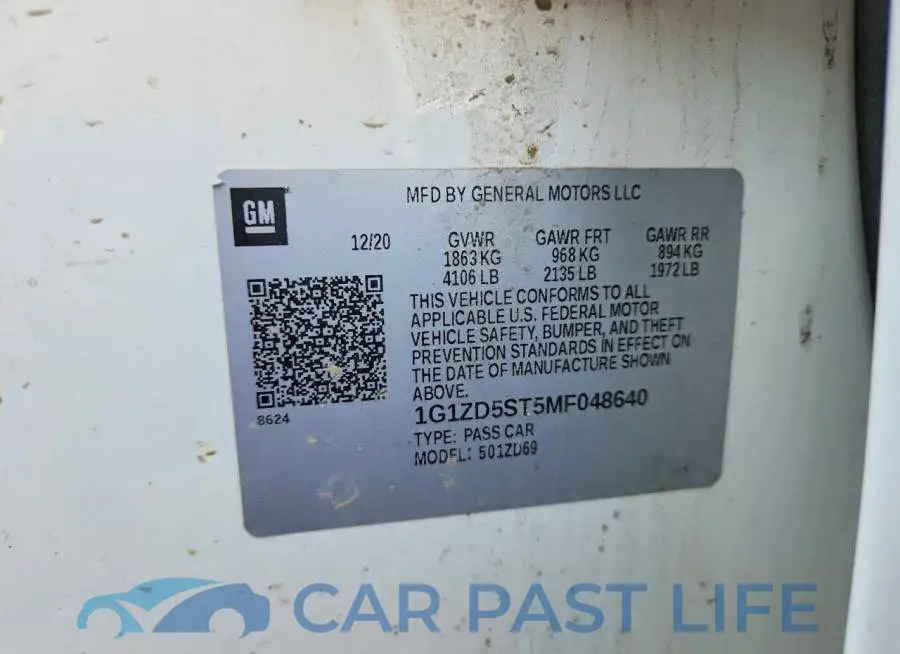 1G1ZD5ST5MF048640# 12