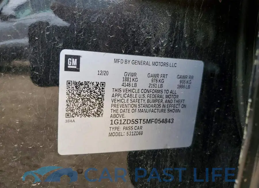 1G1ZD5ST5MF054843# 12