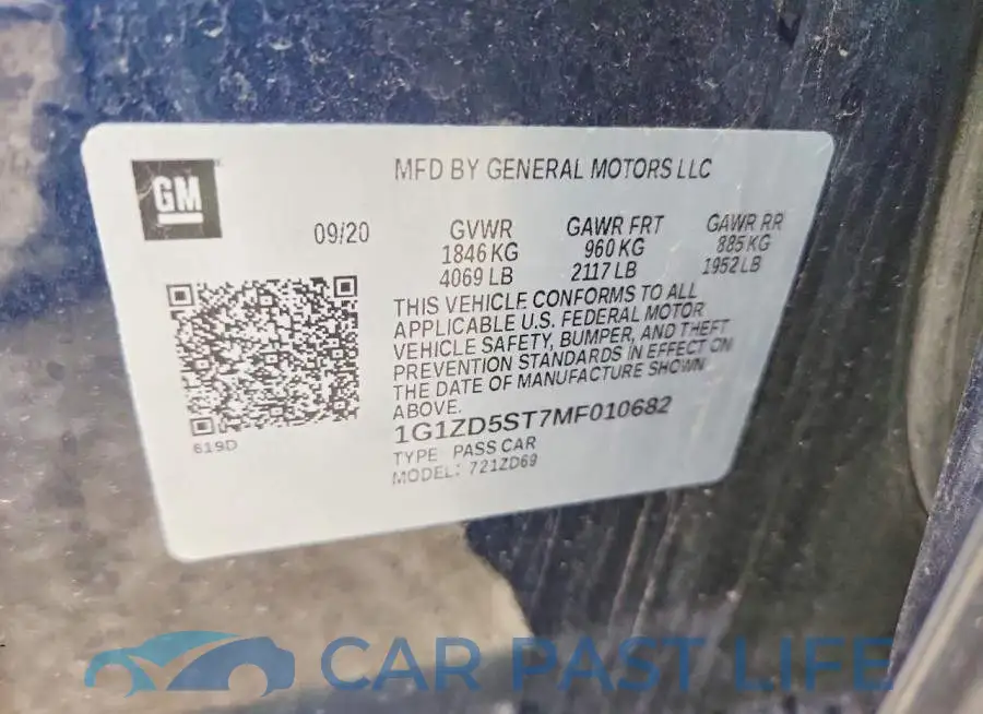 1G1ZD5ST7MF010682# 13