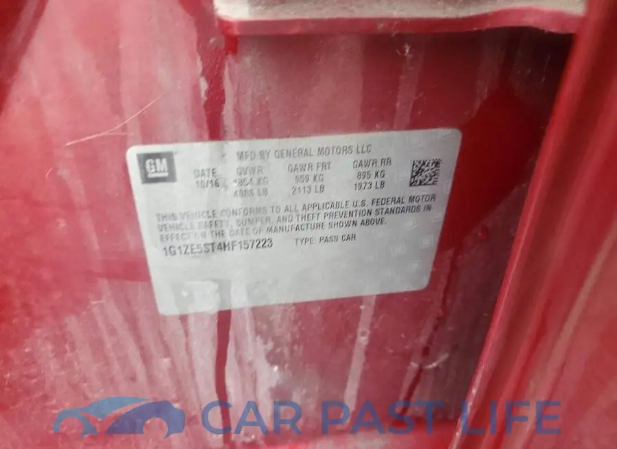 1G1ZE5ST4HF157223# 12