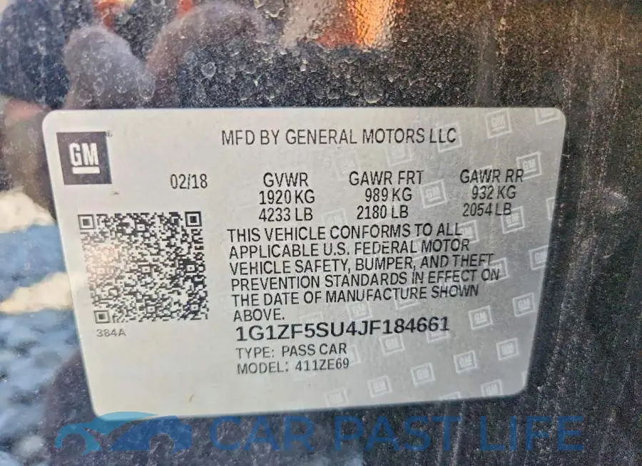 1G1ZF5SU4JF184661# 12