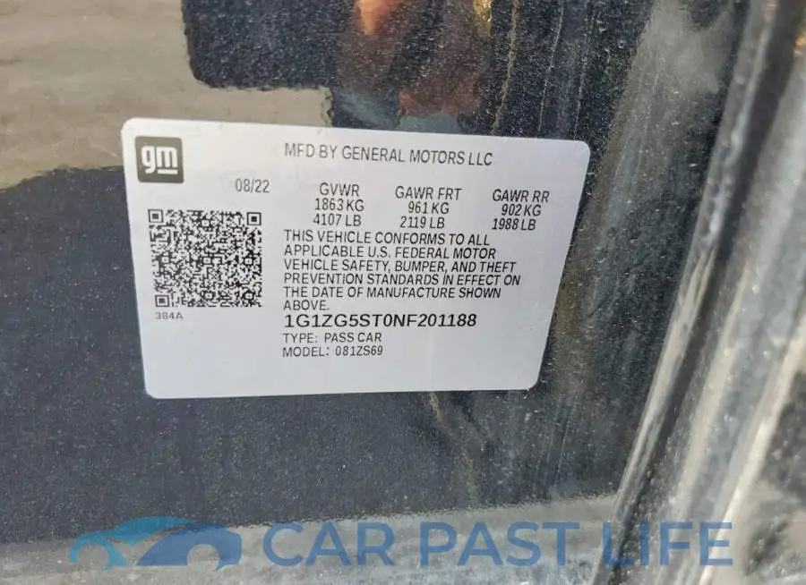 1G1ZG5ST0NF201188# 12