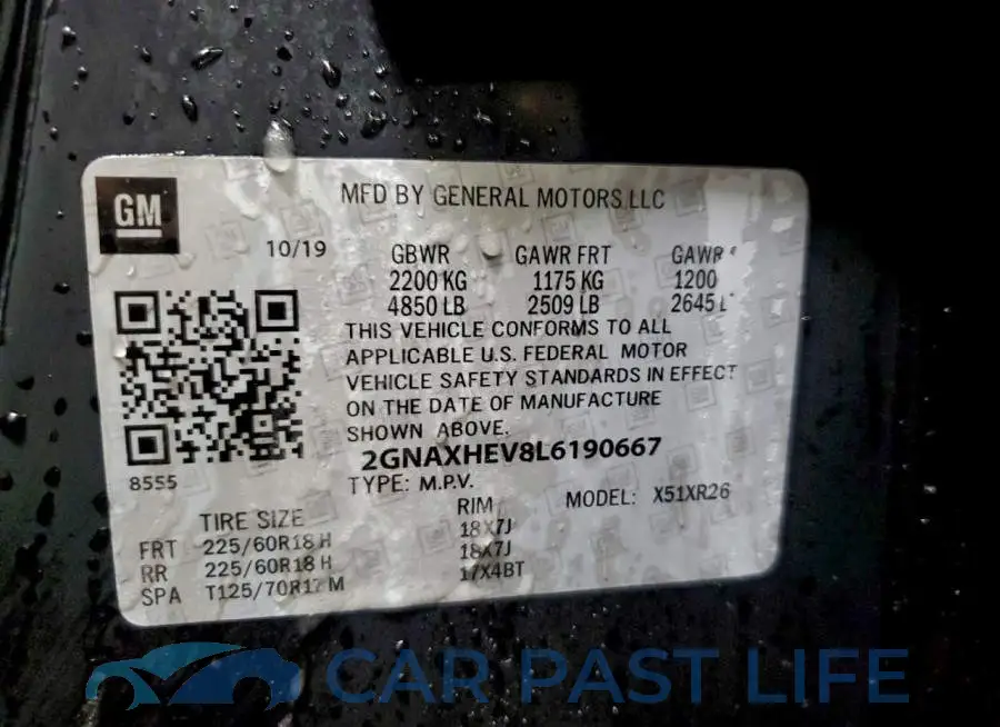 2GNAXHEV8L6190667# 12