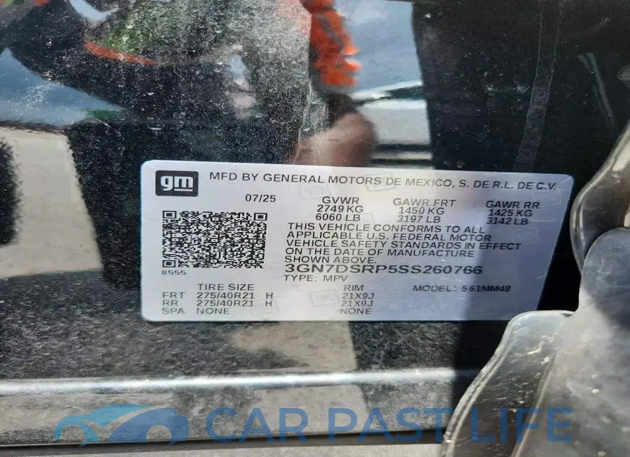3GN7DSRP5SS260766# 12