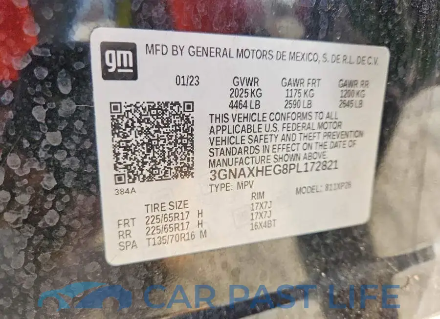 3GNAXHEG8PL172821# 13