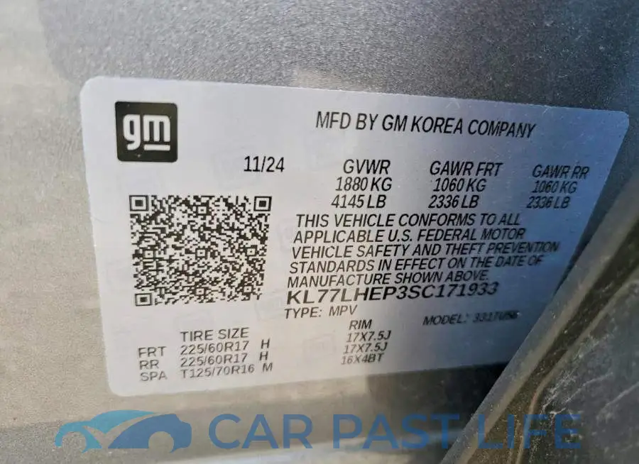 KL77LHEP3SC171933# 13