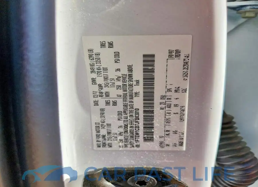 1FTEW1CB7JFB63010# 12