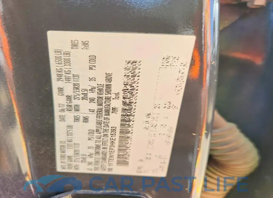1FTEW1EP3HKE15393# 12