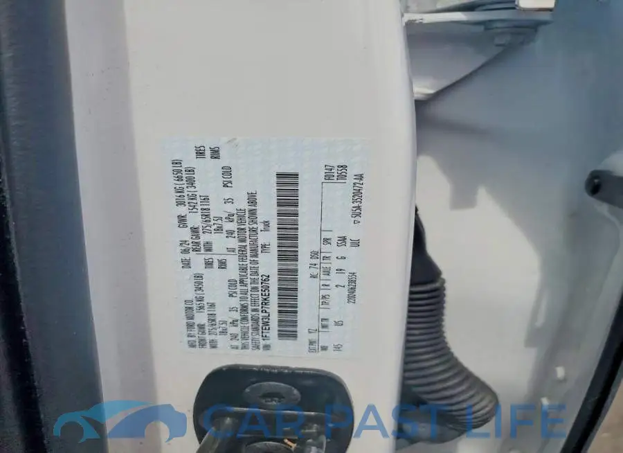 1FTEW3LP7RKE50762# 13