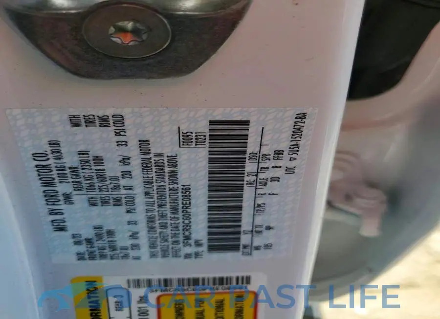 3FMCR9C60PRE08561# 12