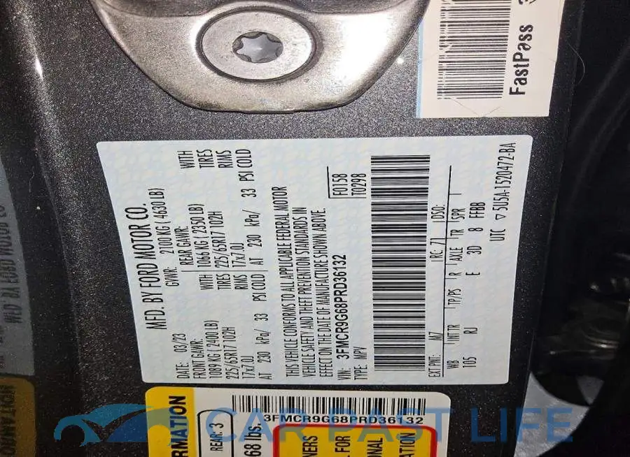 3FMCR9G68PRD36132# 13