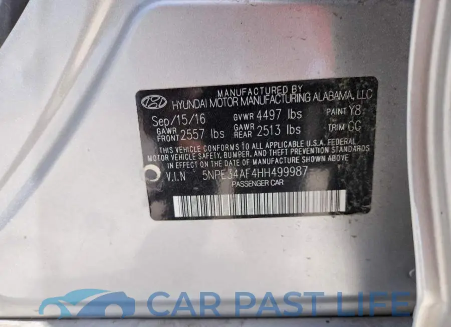 5NPE34AF4HH499987# 12