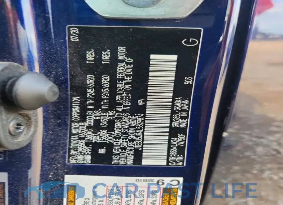 JTEBU5JR4L5829874# 13