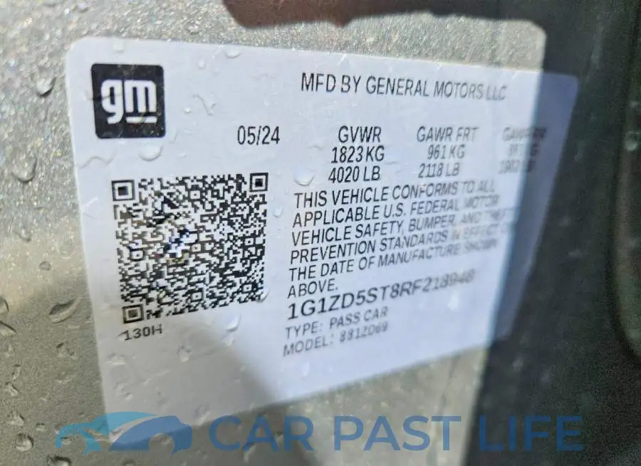 1G1ZD5ST8RF218948# 12