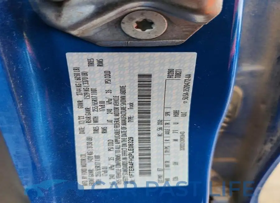 1FTER4FH2PLE08329# 13