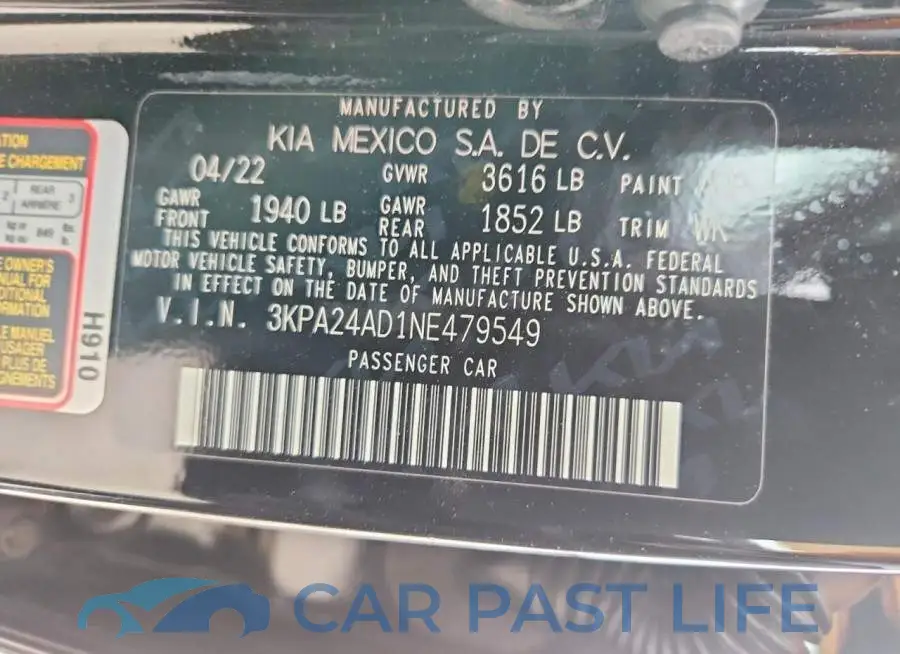 3KPA24AD1NE479549# 13