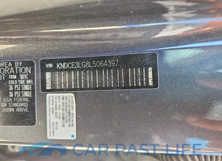 KNDCE3LG8L5064397# 13