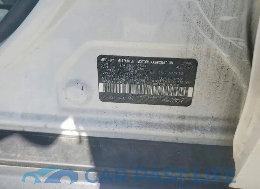 JA4AP3AU6JZ006489# 12