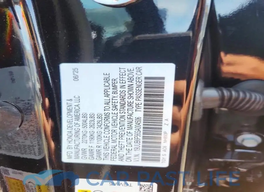 19UUB6F56SA004506# 12