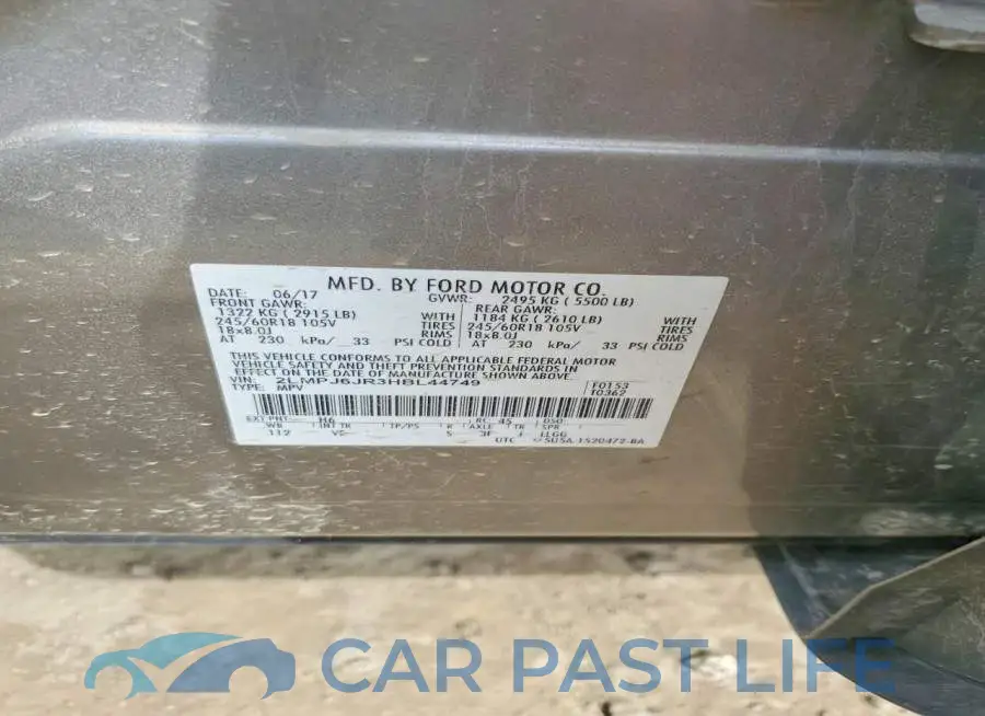 2LMPJ6JR3HBL44749# 13
