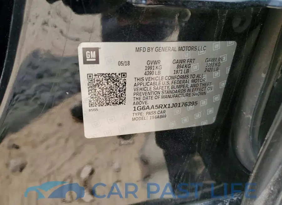 1G6AA5RX1J0176395# 12
