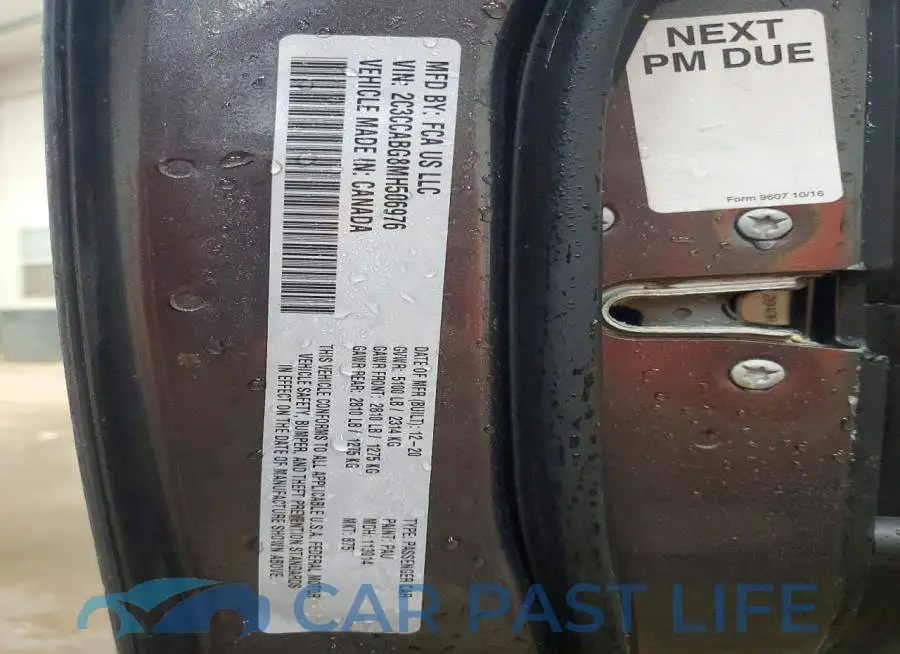 2C3CCABG8MH506976# 12