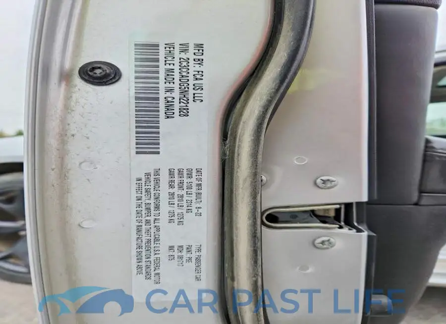 2C3CCADG5NH221828# 12