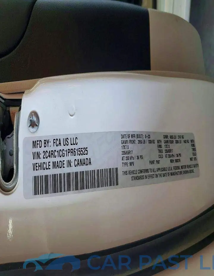 2C4RC1CG1PR615525# 13