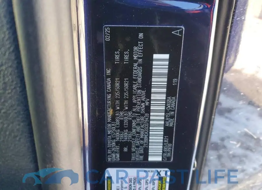 2T2BBMCA3SC079439# 13