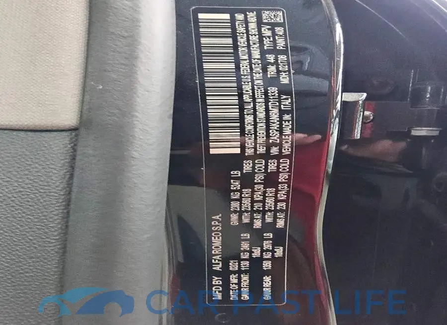ZASPAKAN6M7D11339# 12