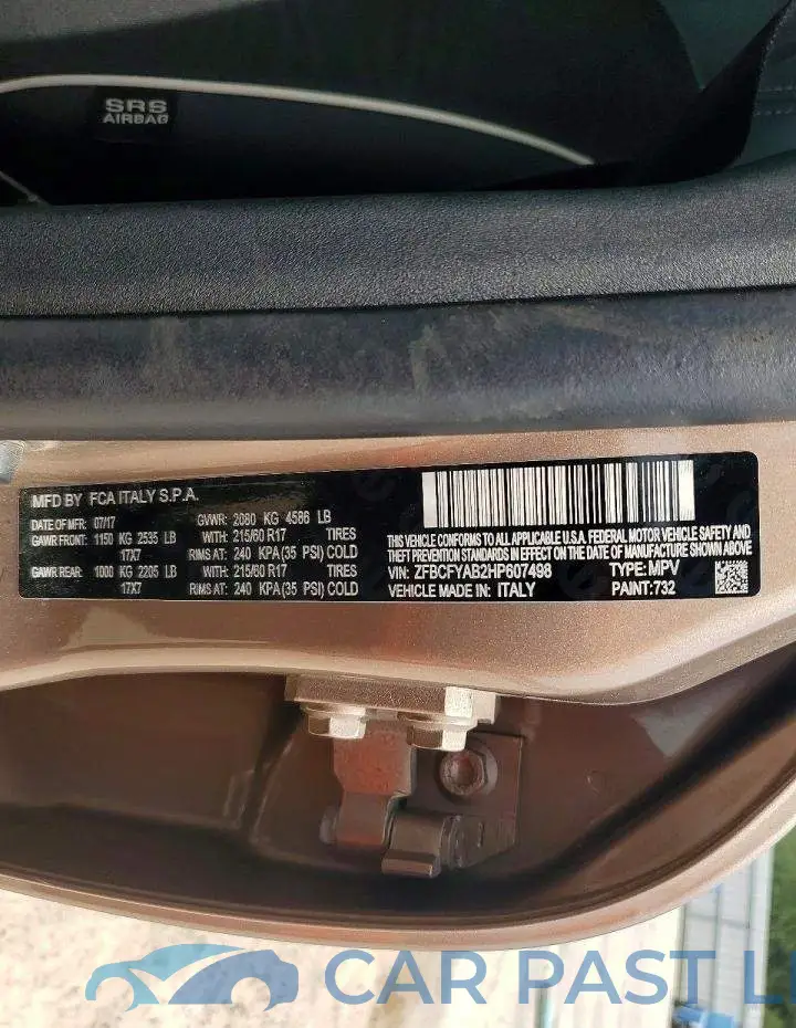 ZFBCFYAB2HP607498# 14