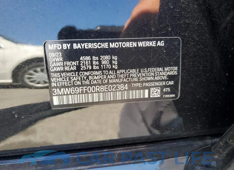 3MW69FF00R8E02384# 12
