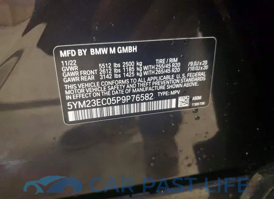 5YM23EC05P9P76582# 13