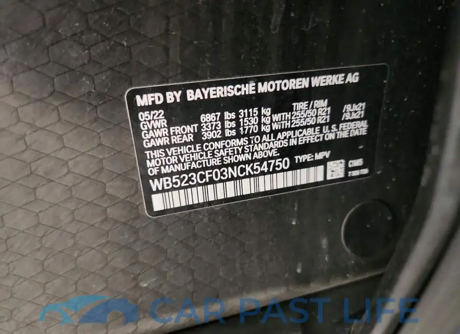 WB523CF03NCK54750# 13