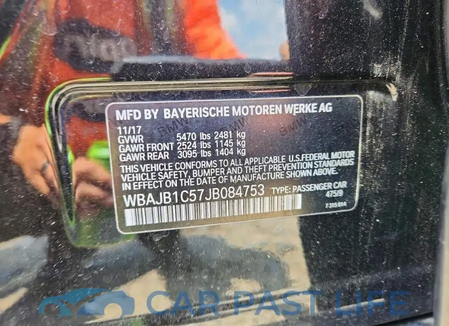 WBAJB1C57JB084753# 12