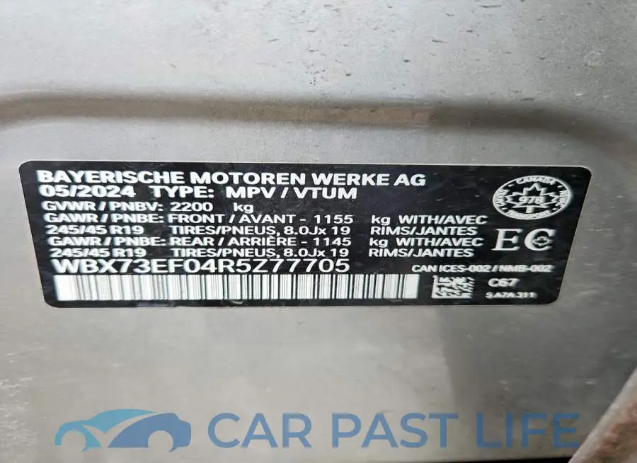 WBX73EF04R5Z77705# 13