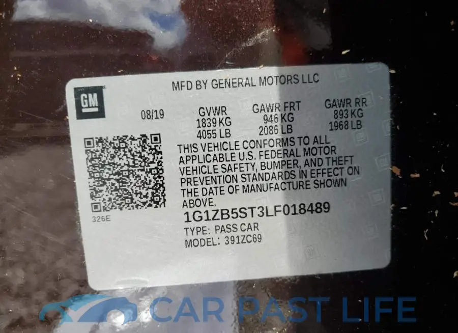 1G1ZB5ST3LF018489# 12