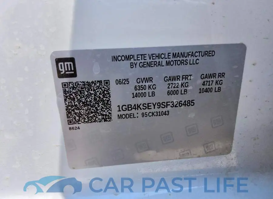 1GB4KSEY9SF326485# 12