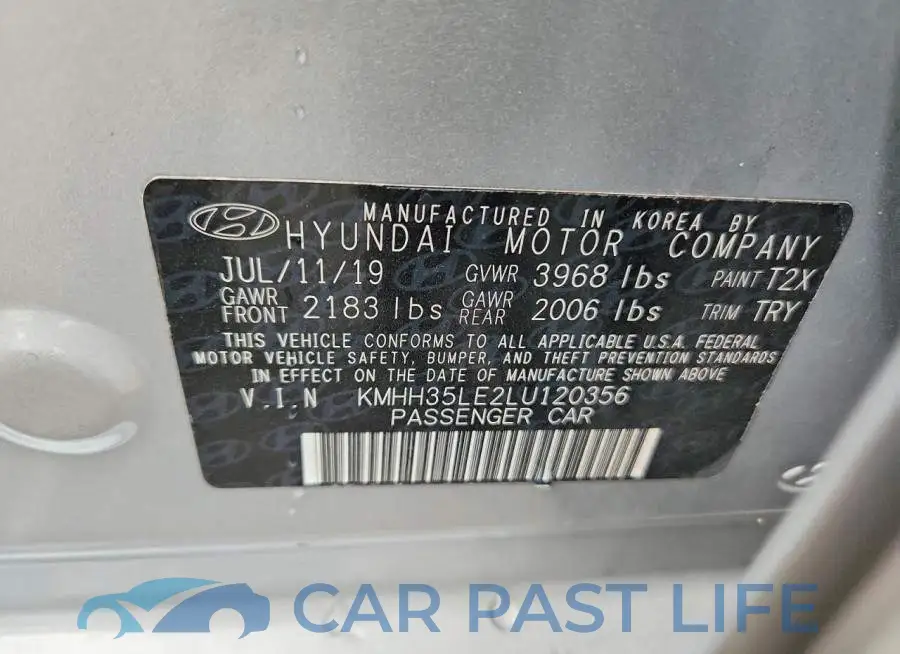 KMHH35LE2LU120356# 12